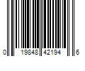 Barcode Image for UPC code 019848421946