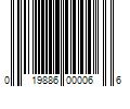 Barcode Image for UPC code 019886000066