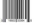 Barcode Image for UPC code 019900000645