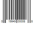 Barcode Image for UPC code 019949000088