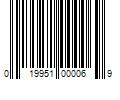 Barcode Image for UPC code 019951000069