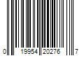 Barcode Image for UPC code 019954202767