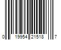 Barcode Image for UPC code 019954215187