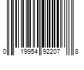 Barcode Image for UPC code 019954922078