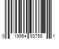 Barcode Image for UPC code 019954937591