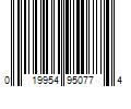 Barcode Image for UPC code 019954950774