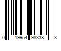 Barcode Image for UPC code 019954983383