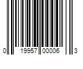 Barcode Image for UPC code 019957000063