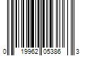 Barcode Image for UPC code 019962053863