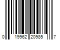 Barcode Image for UPC code 019962209857