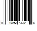 Barcode Image for UPC code 019962433948