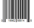 Barcode Image for UPC code 019962555145