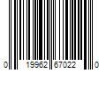 Barcode Image for UPC code 019962670220