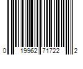 Barcode Image for UPC code 019962717222