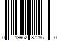 Barcode Image for UPC code 019962872860