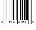 Barcode Image for UPC code 019965800143