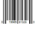 Barcode Image for UPC code 019965813280