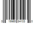 Barcode Image for UPC code 019965841030