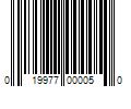 Barcode Image for UPC code 019977000050