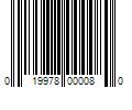 Barcode Image for UPC code 019978000080