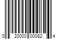 Barcode Image for UPC code 020000000824