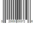 Barcode Image for UPC code 020000003726