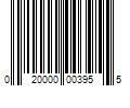 Barcode Image for UPC code 020000003955