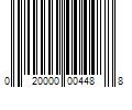 Barcode Image for UPC code 020000004488