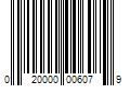 Barcode Image for UPC code 020000006079