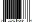 Barcode Image for UPC code 020000006246