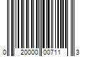 Barcode Image for UPC code 020000007113