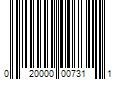 Barcode Image for UPC code 020000007311