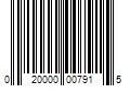 Barcode Image for UPC code 020000007915