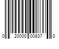 Barcode Image for UPC code 020000008370