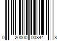 Barcode Image for UPC code 020000008448