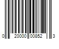 Barcode Image for UPC code 020000008523