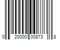 Barcode Image for UPC code 020000008738