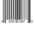 Barcode Image for UPC code 020000008875