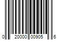 Barcode Image for UPC code 020000009056