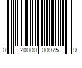 Barcode Image for UPC code 020000009759