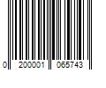 Barcode Image for UPC code 0200001065743