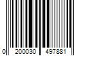 Barcode Image for UPC code 0200030497881