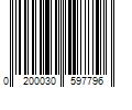 Barcode Image for UPC code 0200030597796