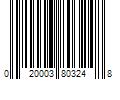 Barcode Image for UPC code 020003803248