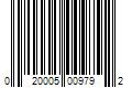 Barcode Image for UPC code 020005009792