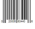 Barcode Image for UPC code 020005634406