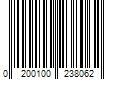 Barcode Image for UPC code 0200100238062