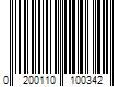 Barcode Image for UPC code 0200110100342