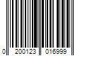 Barcode Image for UPC code 0200123016999