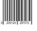 Barcode Image for UPC code 0200124257070